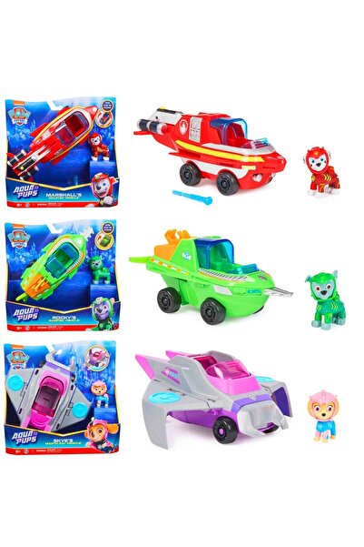 Banadabak مجموعة مجسمات المركبات ذات الطابع المائي من سبين ماستر باو باترول 6...