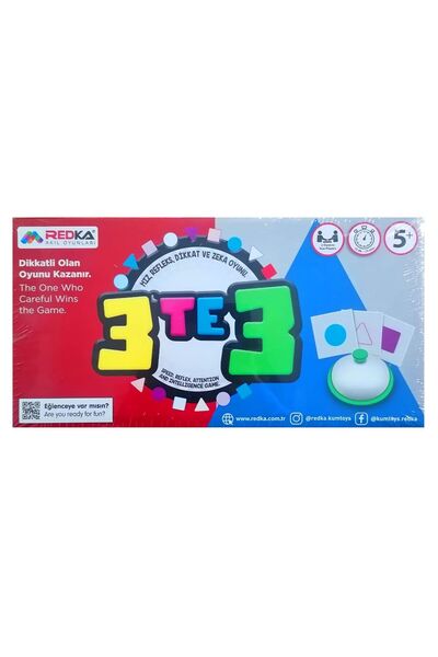 Banadabak لعبة الانتباه والذكاء RD5481 3 TE 3 5+