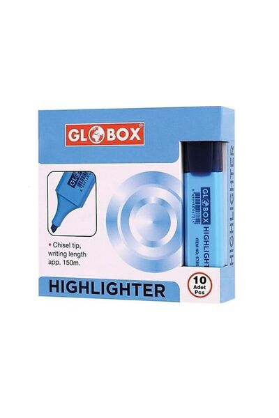 Banadabak قلم فسفوري أزرق 6790