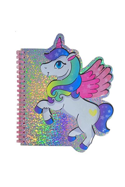 Banadabak NOTĂ MSY-5622 UNICORN SPIRALĂ CUTIE DE CARACTERE ÎN relief