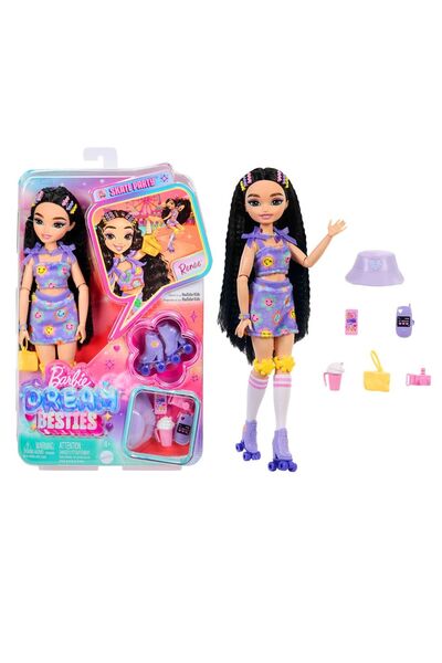 Banadabak DREAM BESTIES JFX99 حفلة التزلج ريني دمية وإكسسواراتها 4+