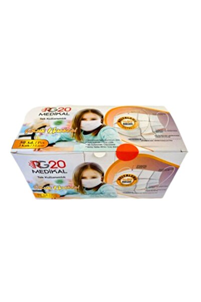 Banadabak Children's Mask Wireless 3 Layers 50 Pcs