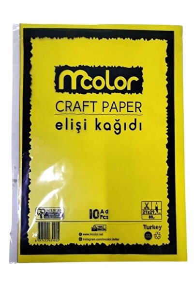 Banadabak КРАФТ ХАРТИЯ 21x29.7 10 ЦВЯТА