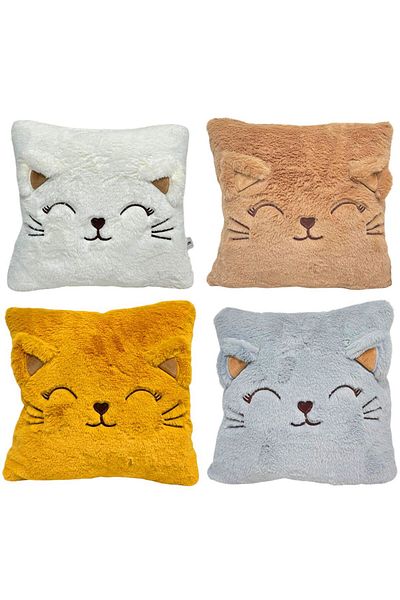 Banadabak Plush Pillow Square Cat 30 cm