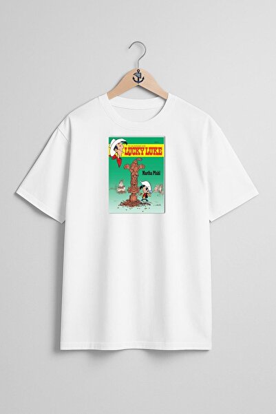 Bahriyeli Collection Oversize Kid Lucky, Statue Squaw Lucky Luke Chest Design...