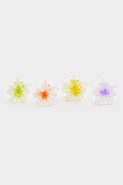 DeFacto Cataramă pentru femei, 4 bucăți, cu flori de lotus colorate, F4961AXNS