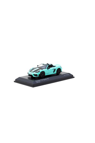 Tarmac Works Minichamps X Tarmac Works 1/64 Porsche 718 Spyder Rs Mint Green