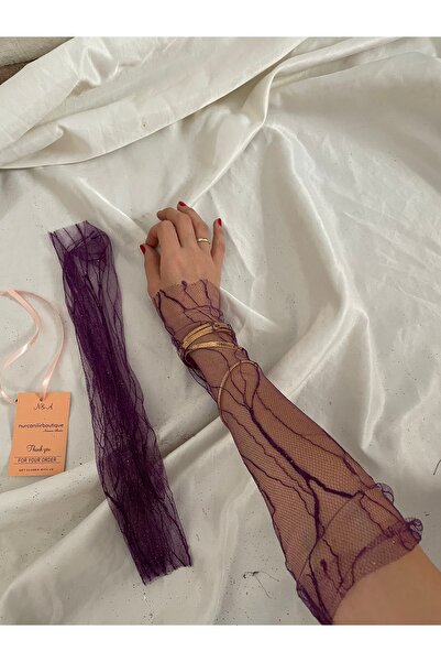 Nurcanilirboutique Sim detaylı eldiven kolluk