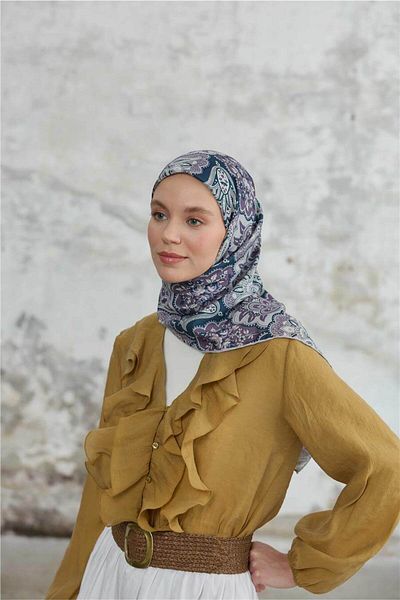 İpekhan Jardin Secret Collection Soft Scarf 1236-13