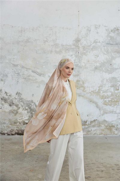 İpekhan Jardin Secret Collection Soft Shawl 3066-06