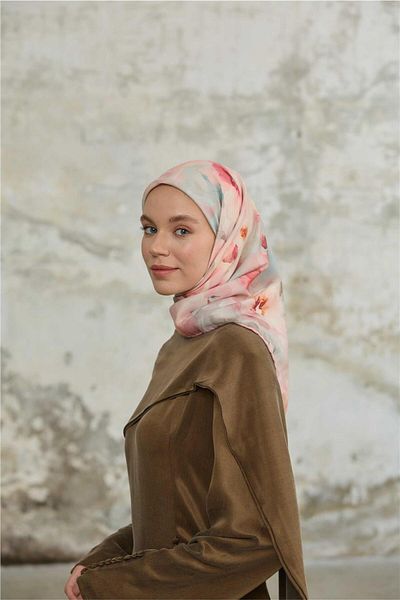 İpekhan Jardin Secret Collection Soft Scarf 1238-13