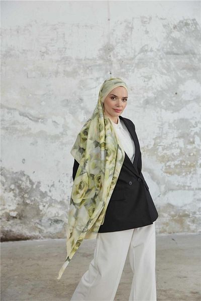 İpekhan Jardin Secret Collection Soft Shawl 3064-08