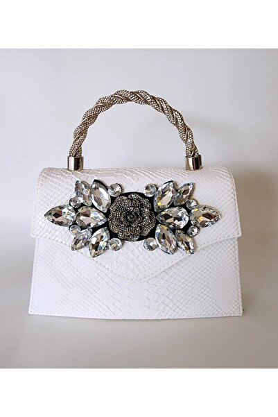 Ega ayakkabı İthal taşlı çanta