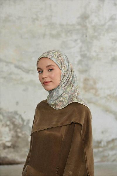 İpekhan Jardin Secret Collection Soft Scarf 1236-01