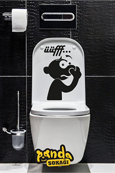 PANDA SOKAĞI Смішний Uff Запах Декоративний | Туалетна кімната Ванна кімната ...