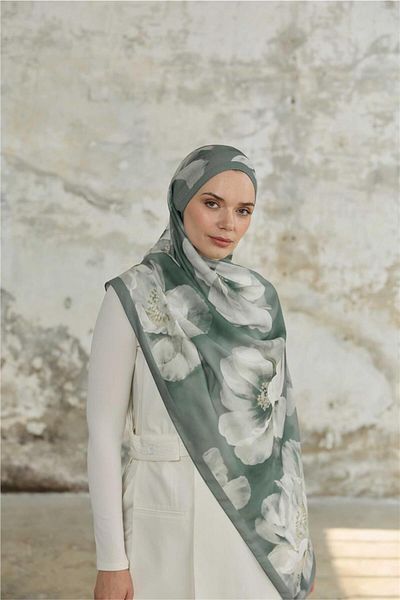 İpekhan Jardin Secret Collection Soft Shawl 3066-12