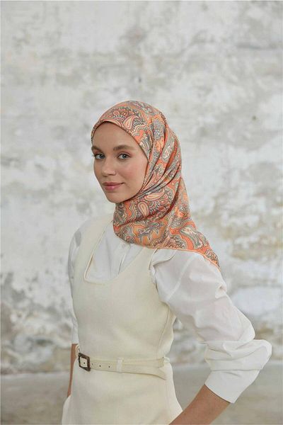 İpekhan Jardin Secret Collection Soft Scarf 1236-07