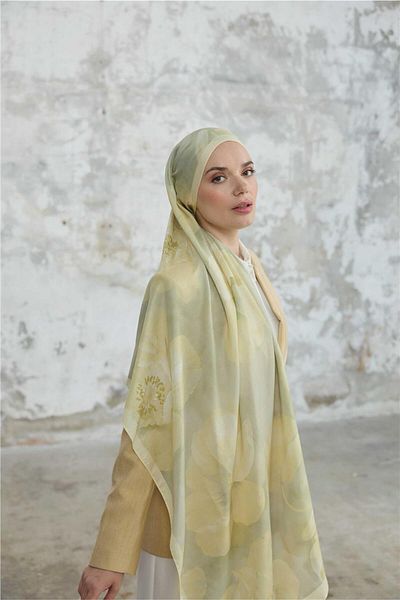İpekhan Jardin Secret Collection Soft Shawl 3066-07