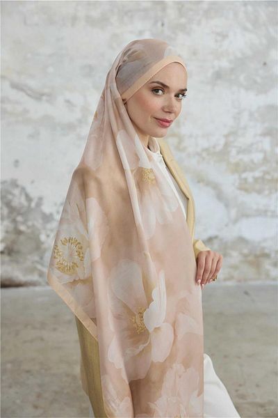 İpekhan Jardin Secret Collection Soft Shawl 3066-06