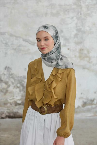 İpekhan Jardin Secret Collection Soft Scarf 1238-11