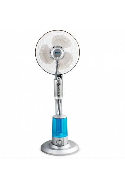 Zass Ventilator cu pulverizator de apă ZMF 01 Argintiu, 320 ml/h, 75W, 3,2L, 3 viteze