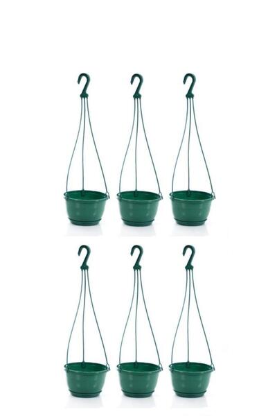 SO-SM02 Sapphire Macrame Hanging Balcony Pot 3.4 lt Green 6 pcs