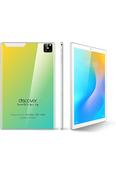 Discover T2, Learning Tablet 10.1 Inch smart tablet pc, Android 8.1 64GB, 4GB DDR3, 4G LTE, Dual Sim