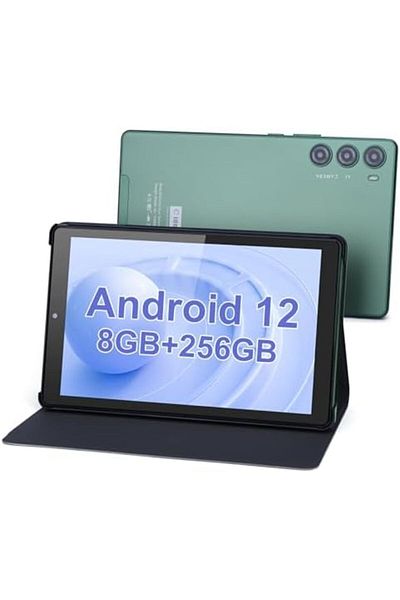 CIDEA C Idea 9-Inch Android 12 Tablet, 8GB+256GB, 5+8MP Camera, 4G SIM Card Slot, 5G WiFi, GPS, 8000mAh Ba
