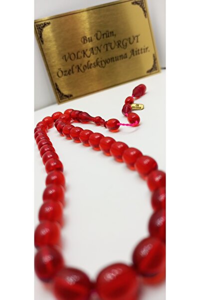 Feroniagold سبحة هدية من العنبر الناري