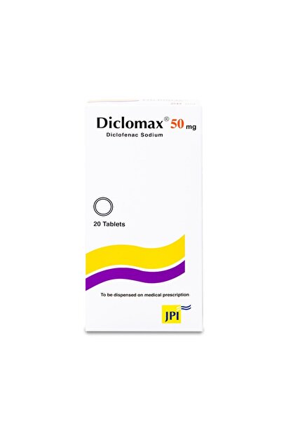 JPI جي بي اي ديكلوماكس 50 ملجم 20قرص