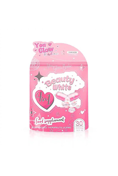 You Glow babe مكمل بيوتي وايت ٤ في ١ ٥٠٠ ملغ - ٣٠ كبسولة