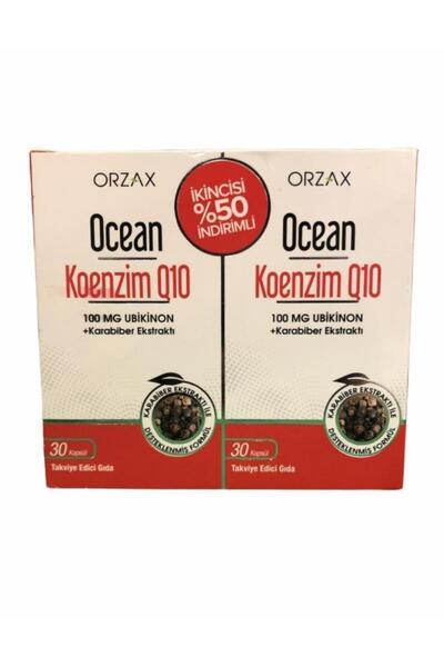 Ocean Koenzim Q10 100 mg 30 Kapsül 2 Adet