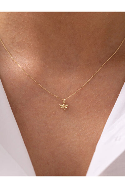 Zeyd Jewelry Uğur Sembolü Yusufçuk 14 Ayar Altın Kolye