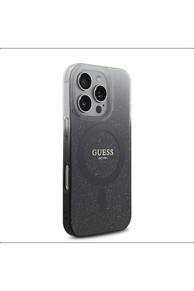 Guess Back cover for iPhone 16 Pro Max, with an original logo and approved by the global brand GUESS