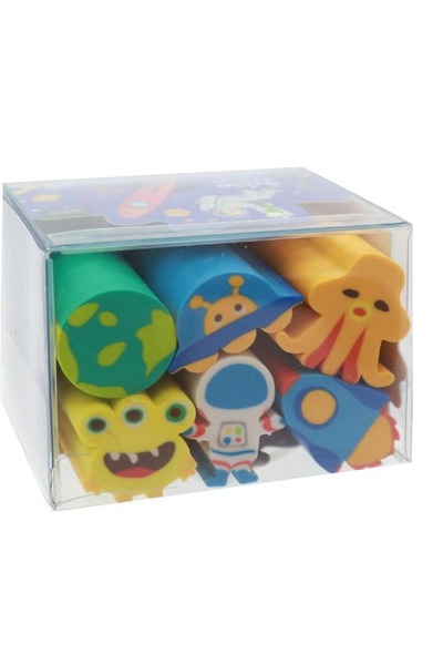 Roco ممحاة مطاطية بألوان متنوعة - لامعة وموثوقة