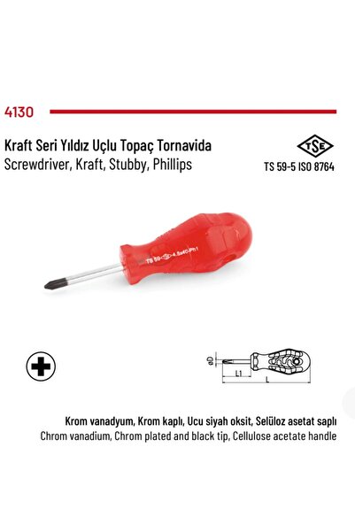 Tornavida Topaç Yıldız 4.5*40