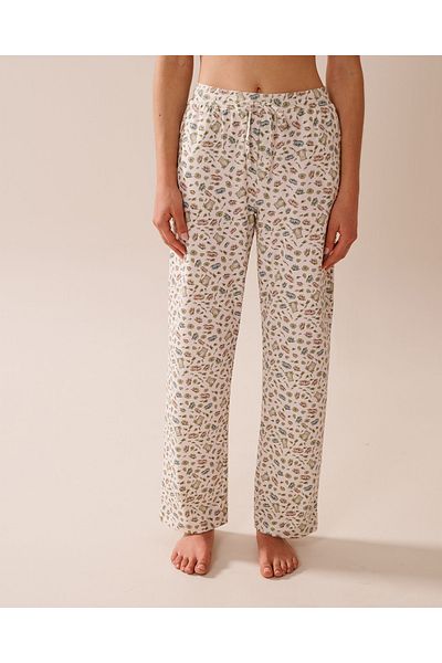 La Vie en Rose Frog Print Super Soft Pajama Pants