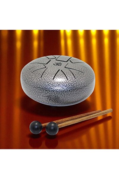 Kuzey Tacı جرس التأمل على شكل طبلة اللسان مهدئ ومهدئ مع حقيبة VIP