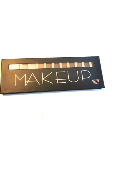 Bioaqua Paletă profesională de farduri de pleoape mate, 12 culori, MAKEUP BOUB 01