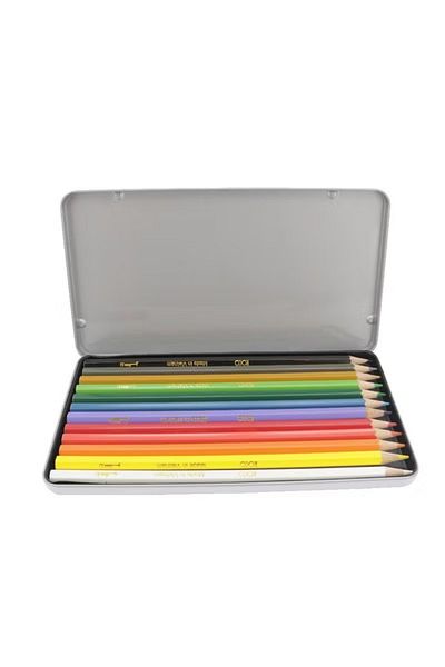 Roco 12-Color Assorted Pencil Set – Vibrant & Smooth