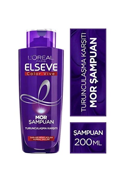 ELSEVE Sarı Renk Korumalı Mor Şampuan 200 ml.