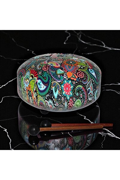 Kuzey Tacı جرس التأمل على شكل طبلة اللسان، مظهر نابض بالهدوء وهادئ وحنين إلى ...