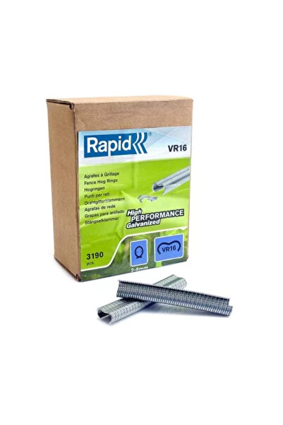 Rapid Pozinkované drátěné sponky VR 16, pro kleště, 3190 ks, 2-8 mm