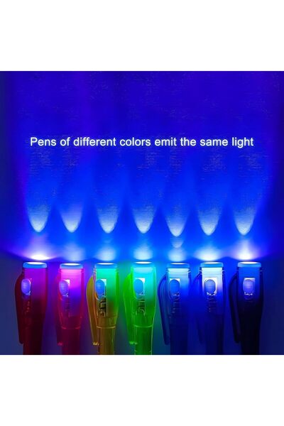 Generic Invisible Ink Spy Pen Set with Light, Multi Pack, Multi-Colour Secret Message Writing Kit for Kids