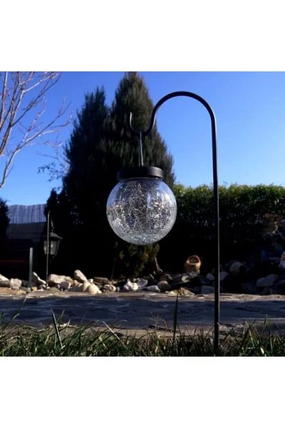 Strend Pro Lampa solara pentru gradina, 20 LED-uri, 75 cm, Rigel
