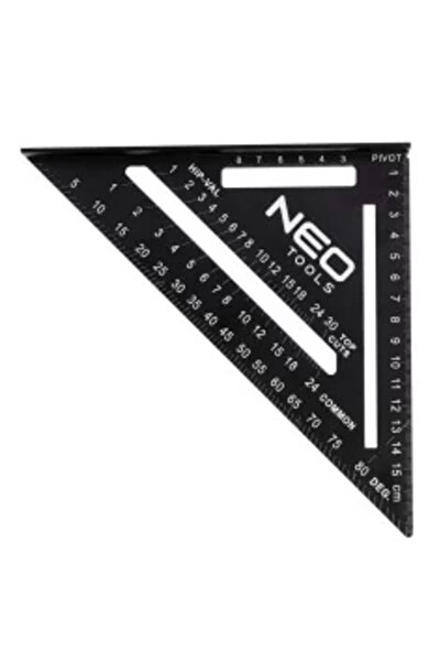 NEO Liniar multifunctional de masurat unghiuri, otel, 60 cm,