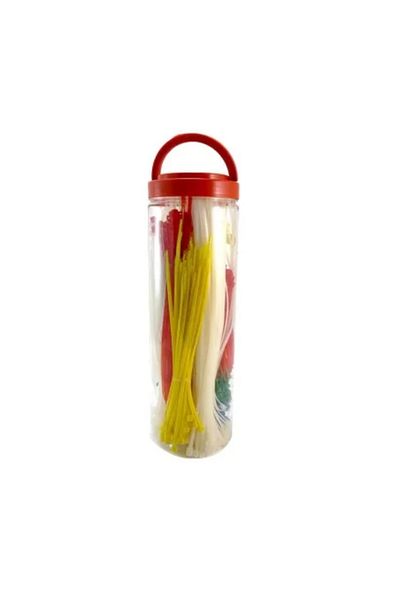Strend Pro Set 1000 de cleme de plastic multicolore cu fermoar