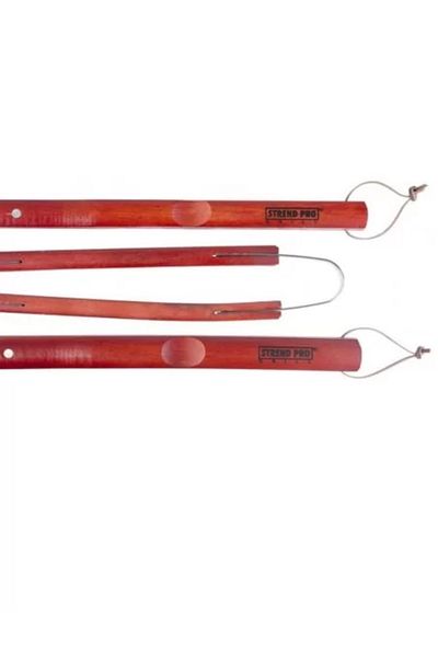 Strend Pro Barbecue Utensils Set: Stainless Steel, Wooden Handle, 3 Pieces