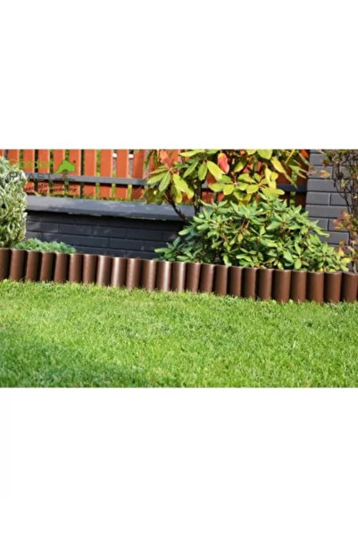 Strend Pro Zahradní okraje/zárubně, terakotově hnědá, 27x24 cm, 2,16 m, sada 8 kusů