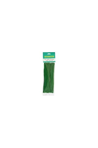 Strend Pro Sârmă plastifiată pentru legat, 100 buc, 0,4 x 3 x 150 mm